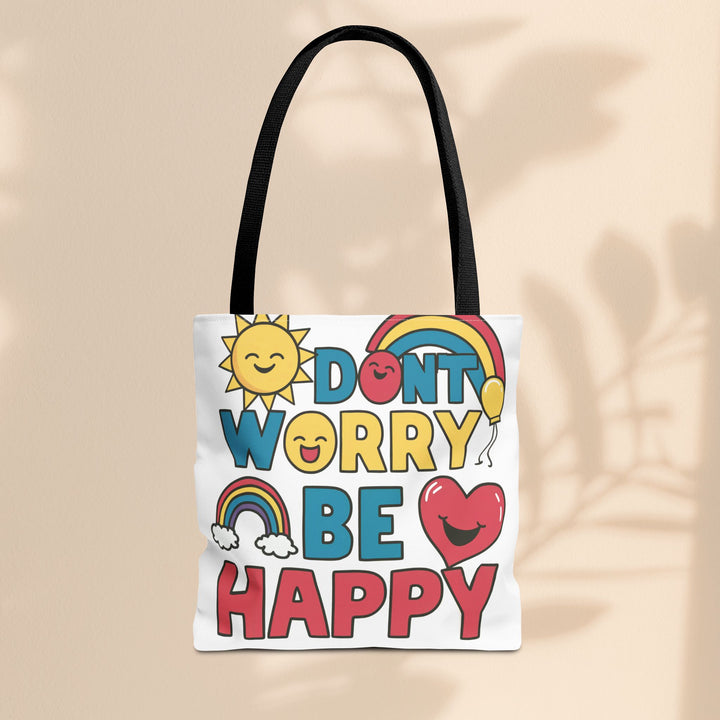 Tote Bag (AOP) - Don't Worry Be Happy