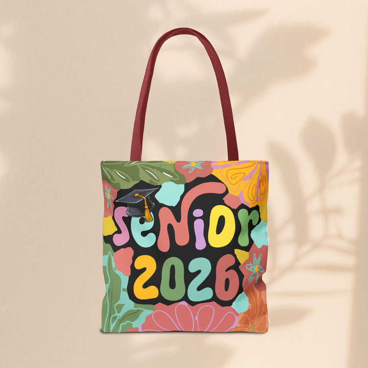 Senior 2026 Tote Bag | Colorful Grad Gift