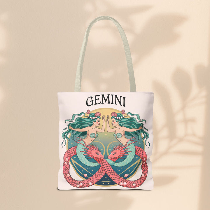 Gemini Zodiac Tote Bag, Astrological Bag, Personalized Gift, Astrology Lover, Horoscope Accessory, Birthday Present