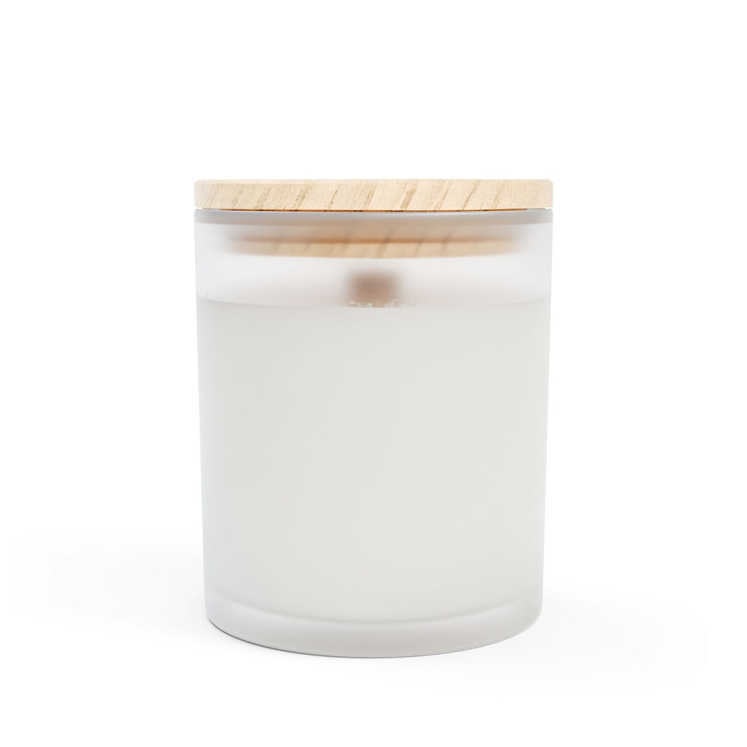 Frosted Glass Candle, 11oz - Love You