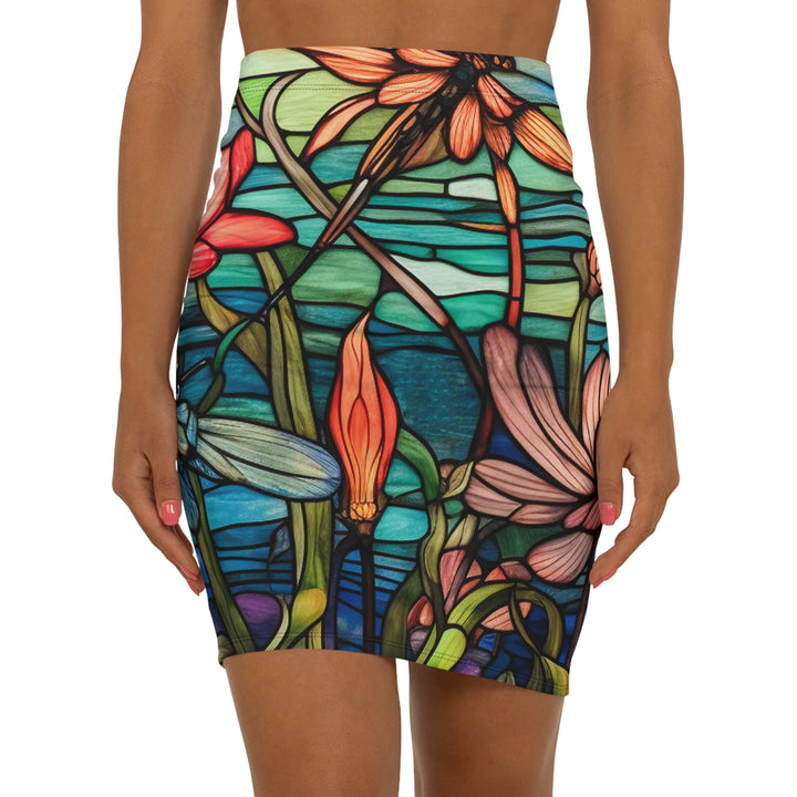 Pencil Skirt - Dragonfly Magic