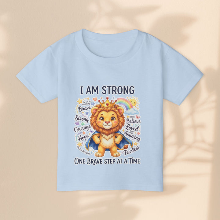 I Am Strong Leo Lion Courage Toddler T-Shirt