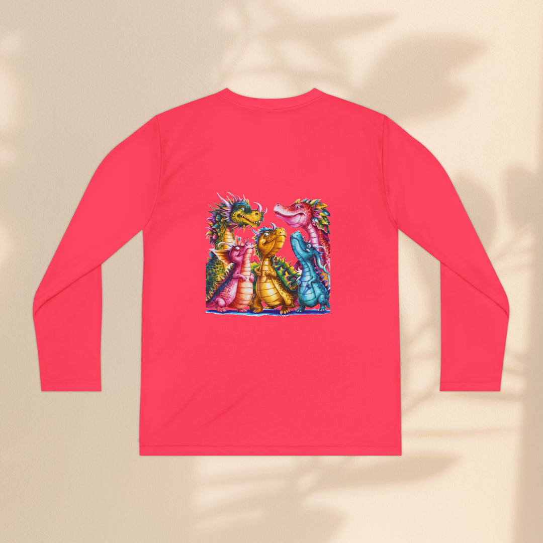 Youth Long Sleeve Competitor Tee - Dragon Joy