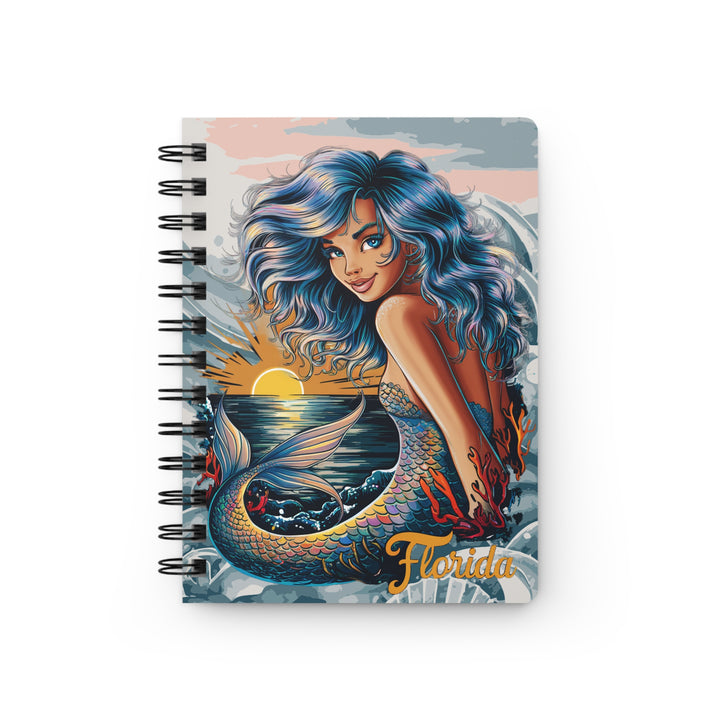 Spiral Bound Journal - Florida Mermaid