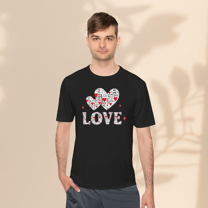 Unisex Moisture Wicking Tee - Love