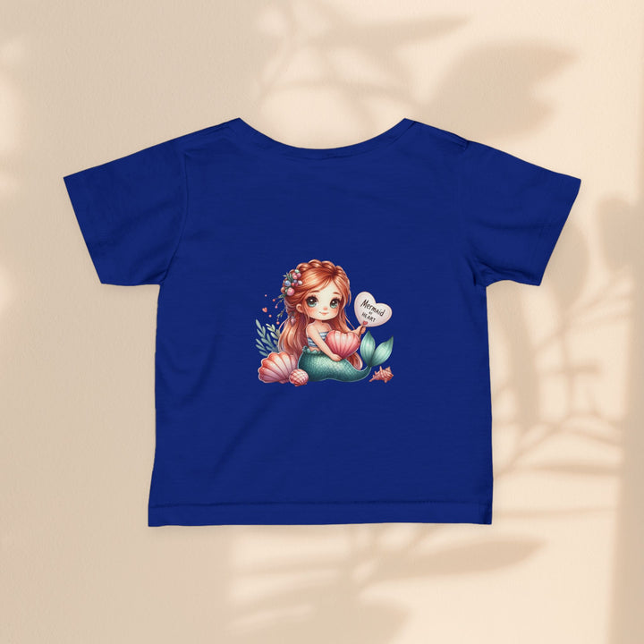 Infant Fine Jersey Tee - Mermaid At Heart