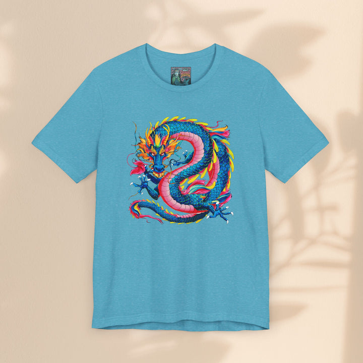 Unisex Jersey Short Sleeve Tee - Groovy Dragon