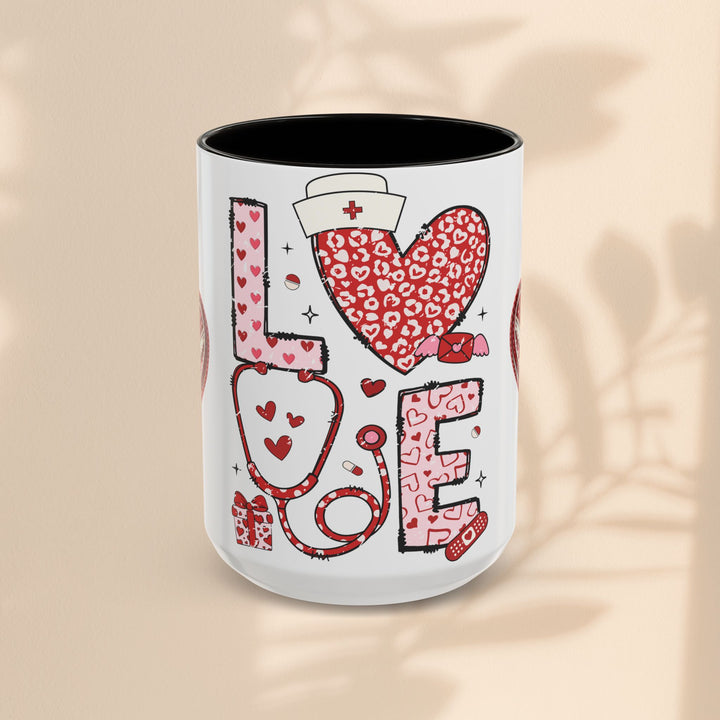 Colorful Mugs (11oz, 15oz) - Love Nurses