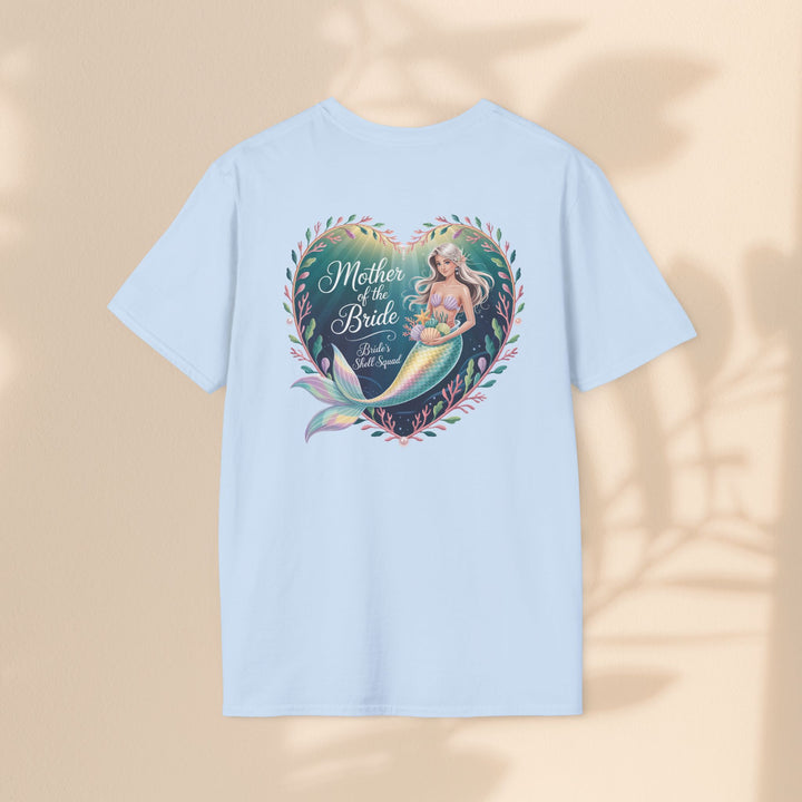 Mother of the Bride Mermaid Unisex Softstyle T-Shirt