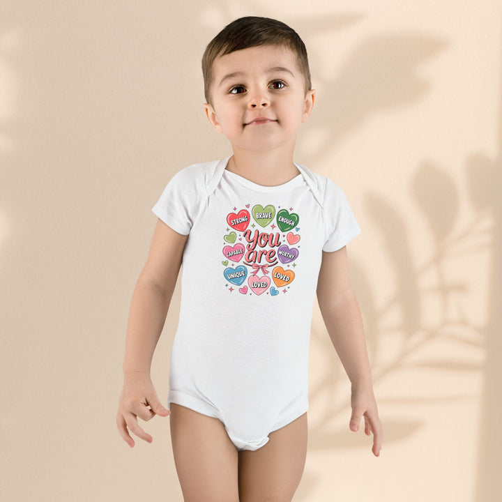 Baby Short Sleeve Onesie® - You Are Beautiful