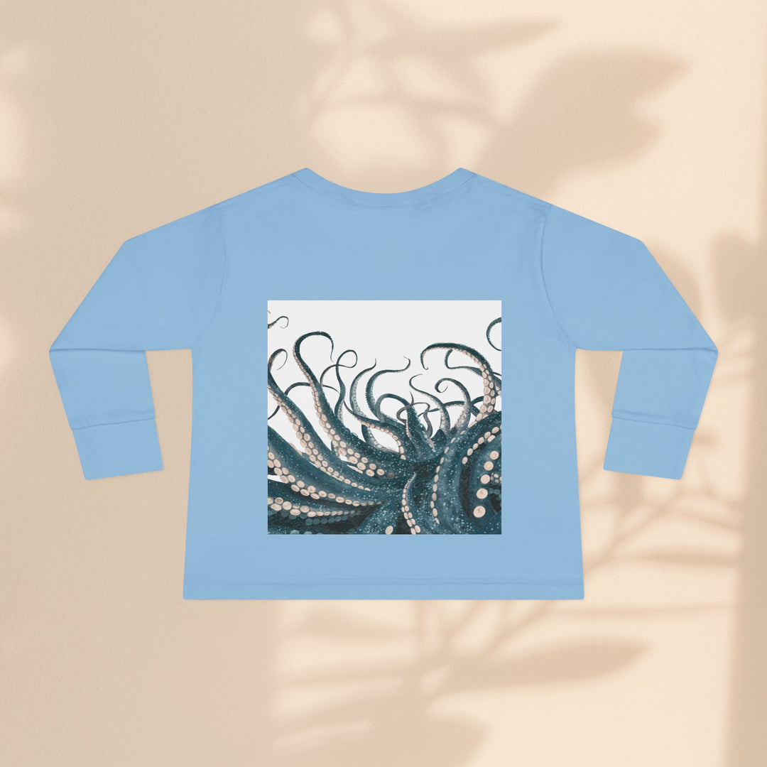 Toddler Long Sleeve Tee - Octopus