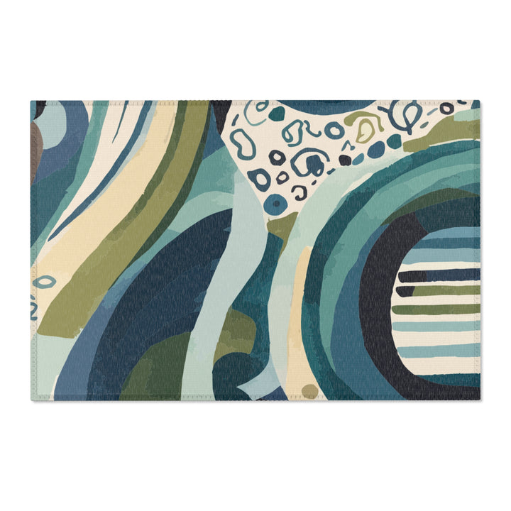 Bold Wave Area Rug