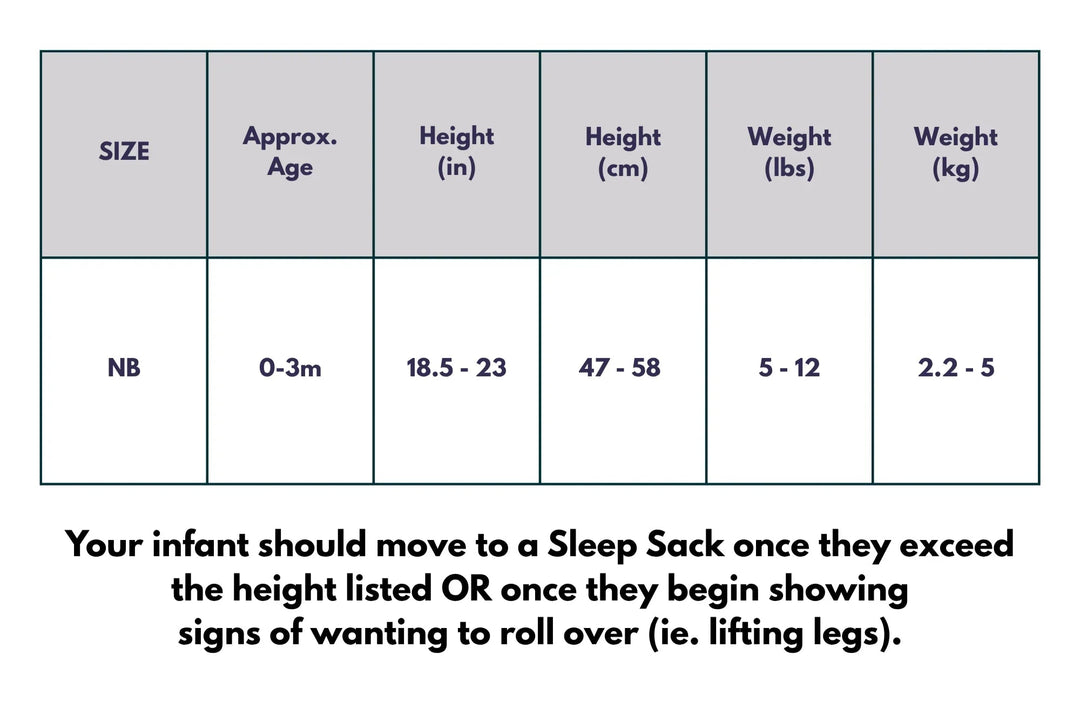 Breathing Reassurance Newborn Baby Swaddle | Sleepwear