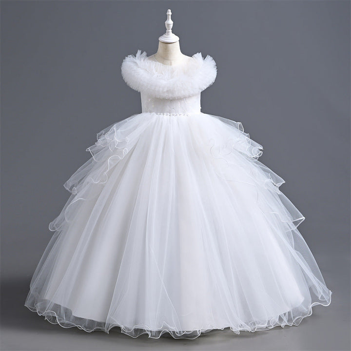 Girls’ Elegant Princess Party Dress – Formal Special-Occasion Gown