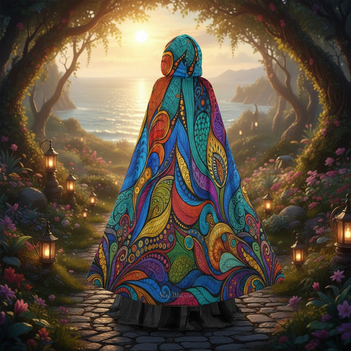 Cloak of Many Colors Unisex Hooded Cloak