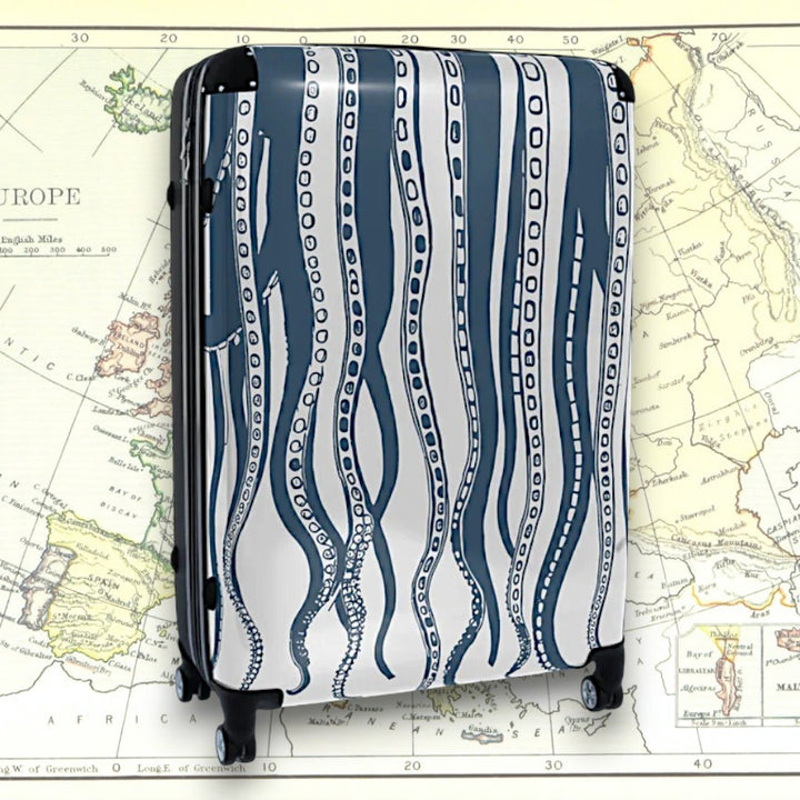 Downward Octopus Suitcase