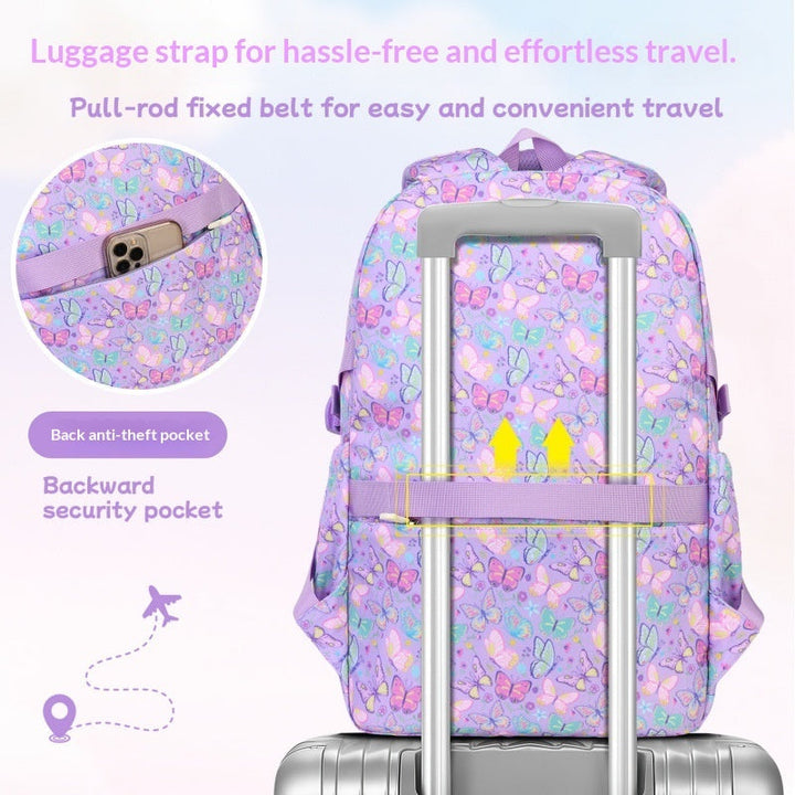 Large-Capacity Backpack Set For Female Students