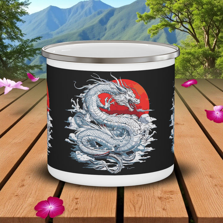 Enamel Camping Mug - Emperor Dragon