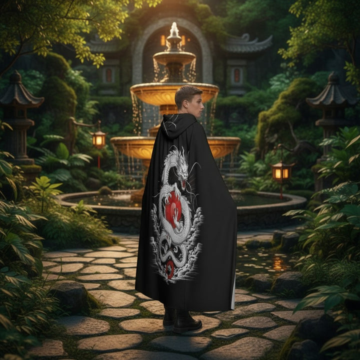 Emperor Dragon Unisex Hooded Cloak