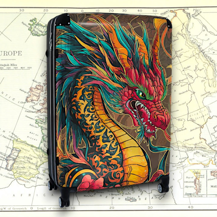 Fire Dragon Suitcase