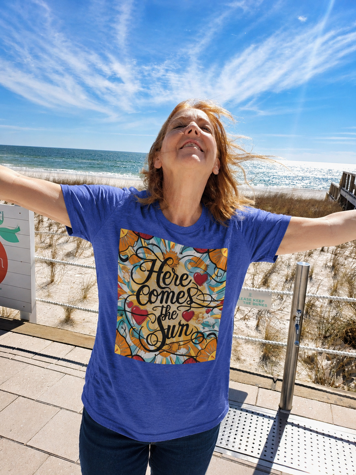 Unisex Jersey Short Sleeve Tee - Here Comes The Sun