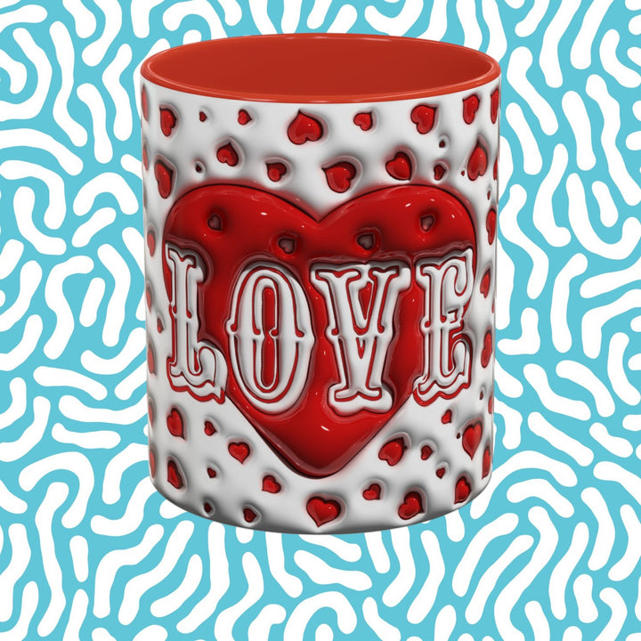 Accent Coffee Mug  - LOVE MUG