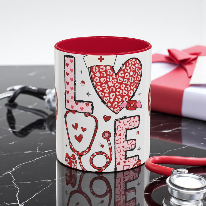 Colorful Mugs (11oz, 15oz) - Love Nurses