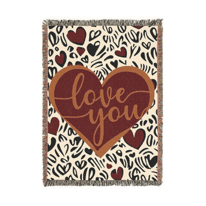 Woven Blanket - Love You