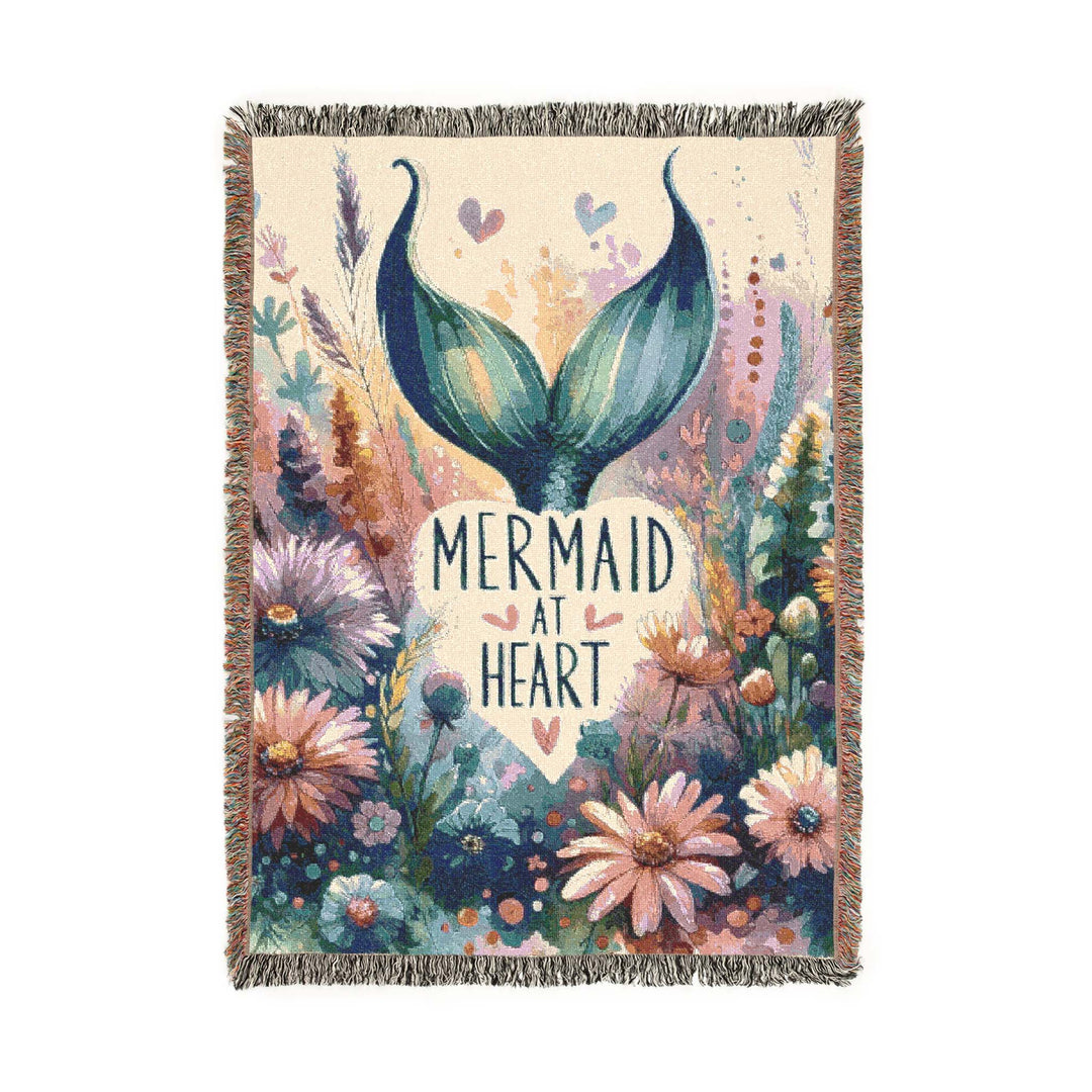Woven Blanket - Mermaid At Heart
