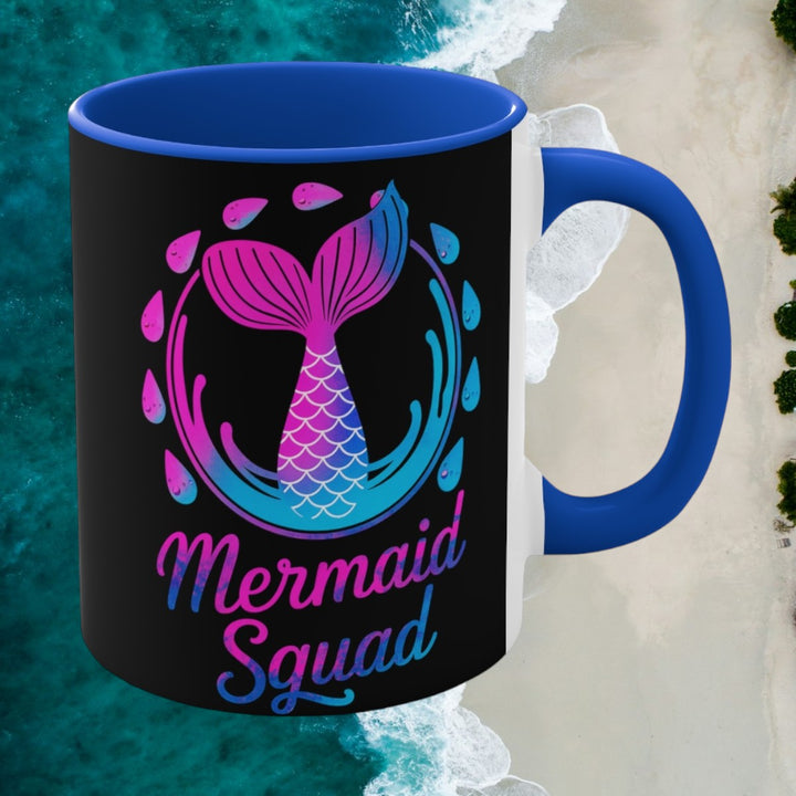 11oz Accent Mug - Mermaid Squad