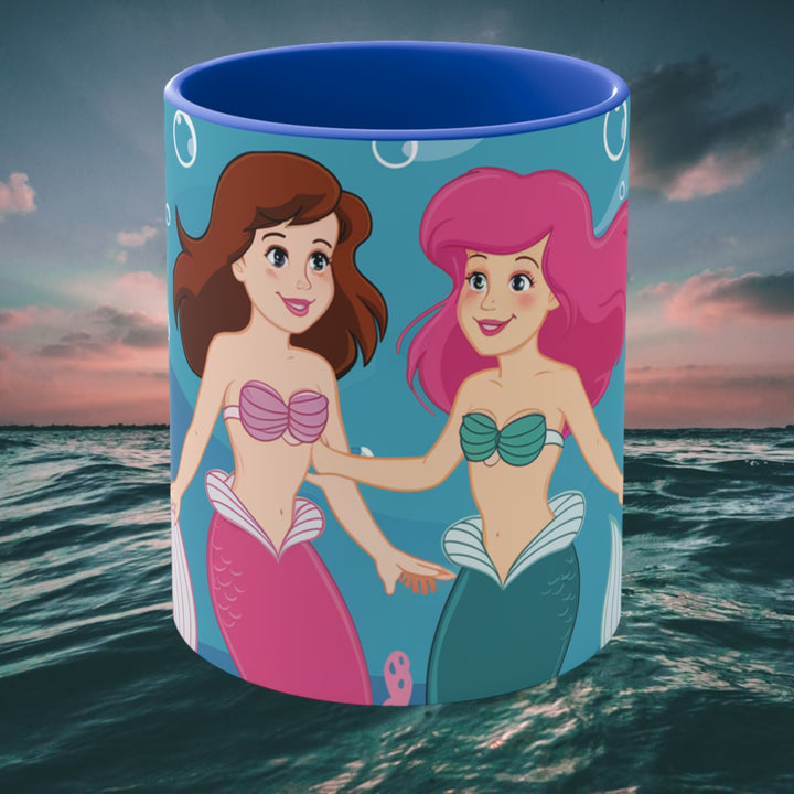 11oz Accent Mug - Make Waves Together