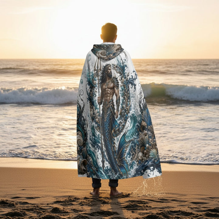 Merman Unisex Hooded Cloak
