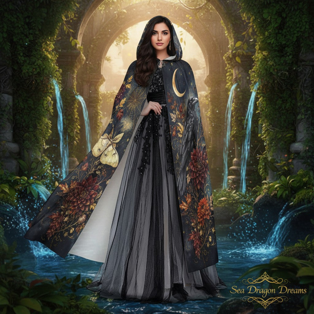 Mystery Unisex Hooded Cloak