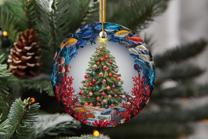 Ceramic Ornament - Christmas Tree