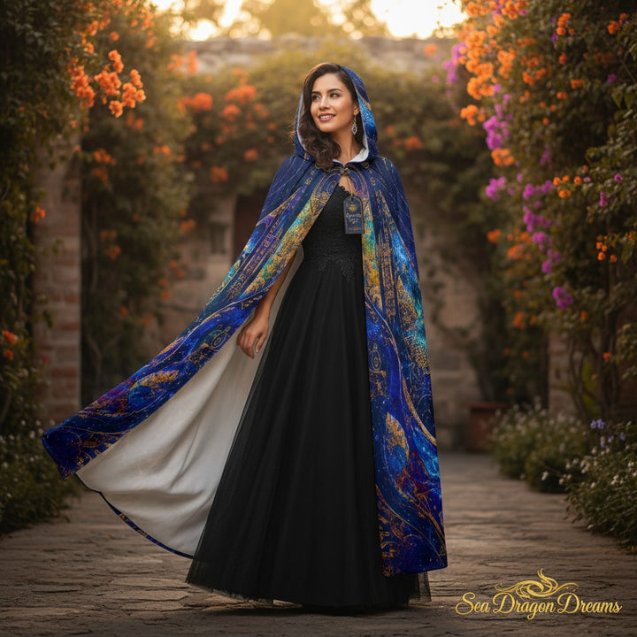 Sacred Light Unisex Hooded Cloak