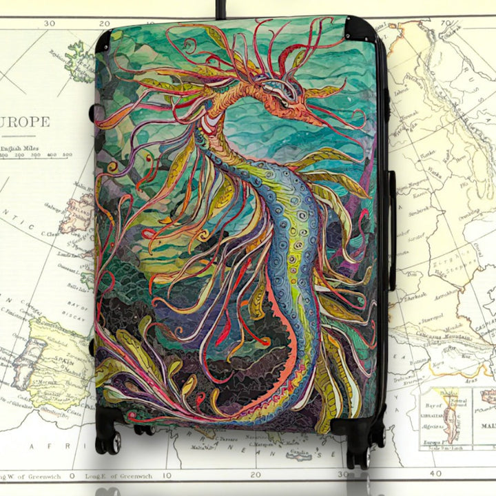 Sea Dragon Suitcase Travel Luggage