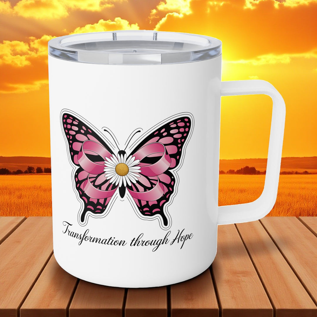 Coffee Mug - Transformation Through Hope, 10oz Insulated