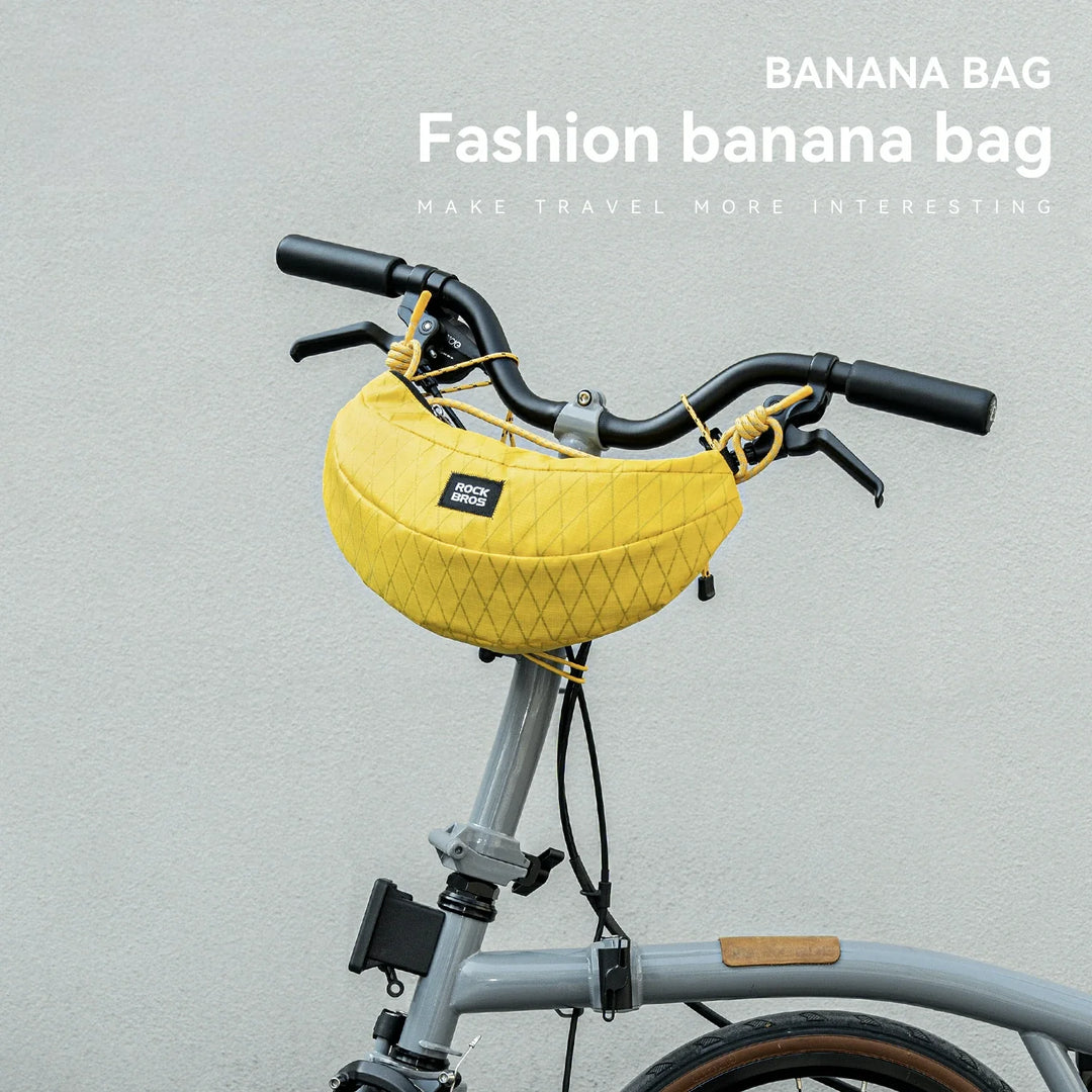 Banana Bike Handlebar Bag | 1.8L Lightweight Cycling Bag