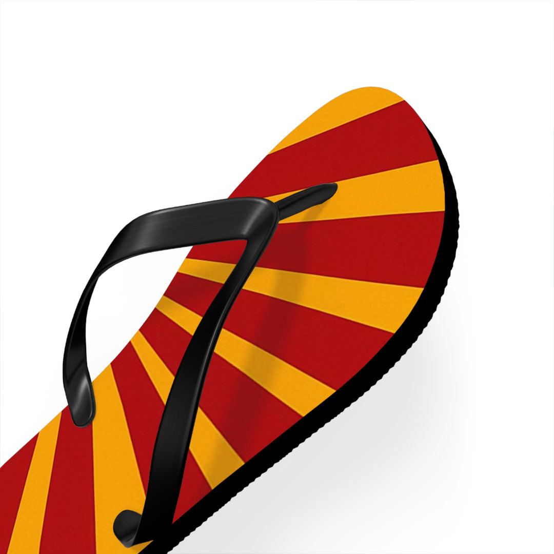 Flip Flops - Red Yellow