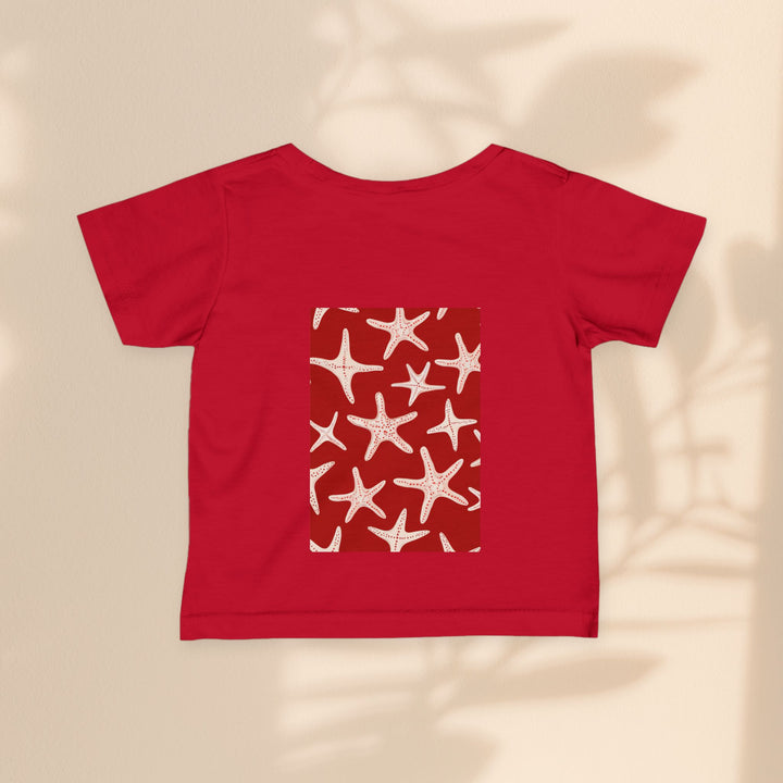 Infant Fine Jersey Tee - Red Star