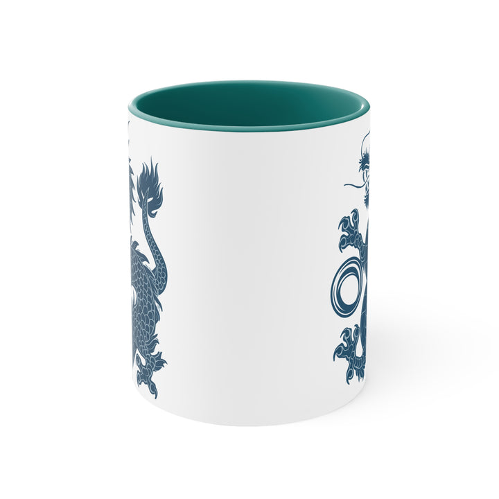 11oz Accent Mug - Azure Creature