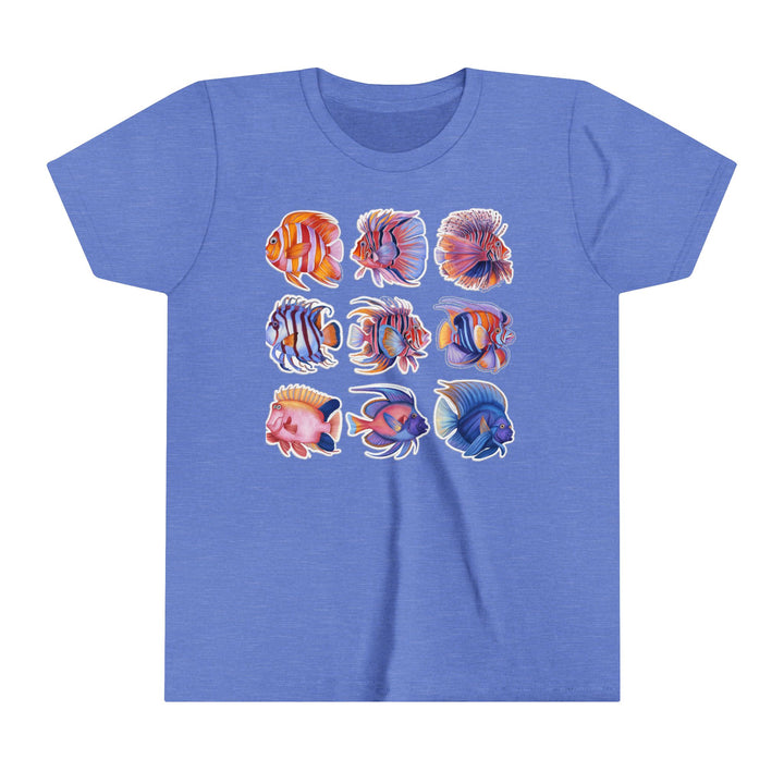 Youth Short Sleeve Tee - Joy To the Fishes in the Deep Blue Sea