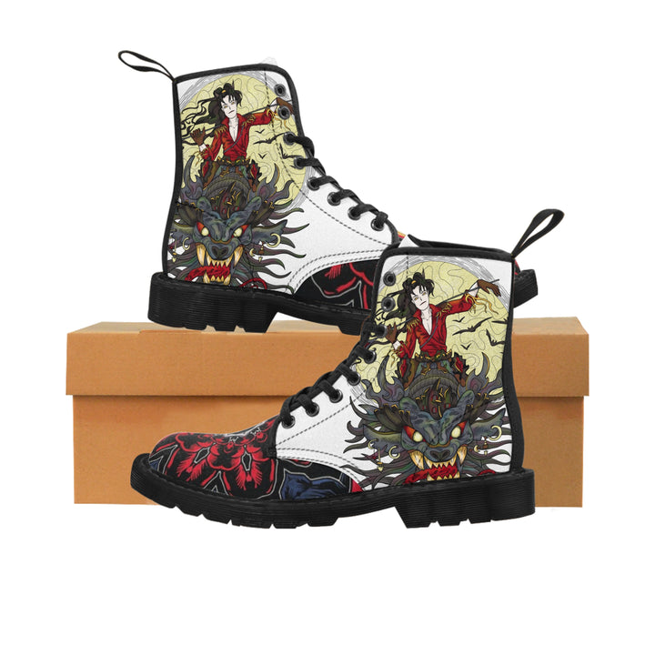 Men's Canvas Boots - Dragon Rider