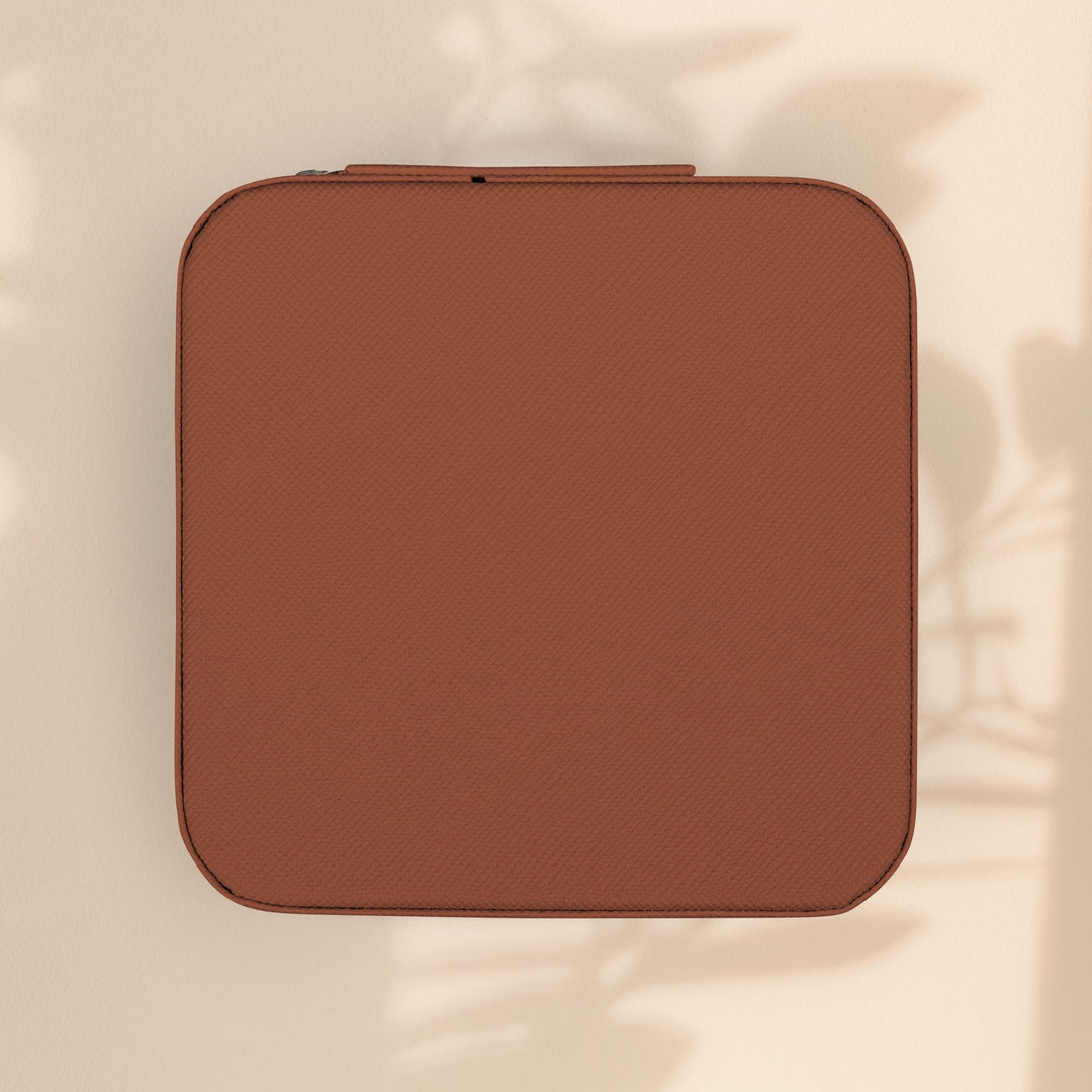 Sister-in-Law Jewelry Travel Case — "Forever Grateful" Compact Organizer