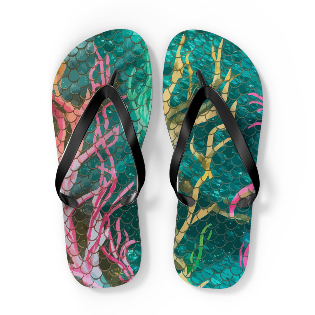 Flip Flops - Mermaid Scale Net