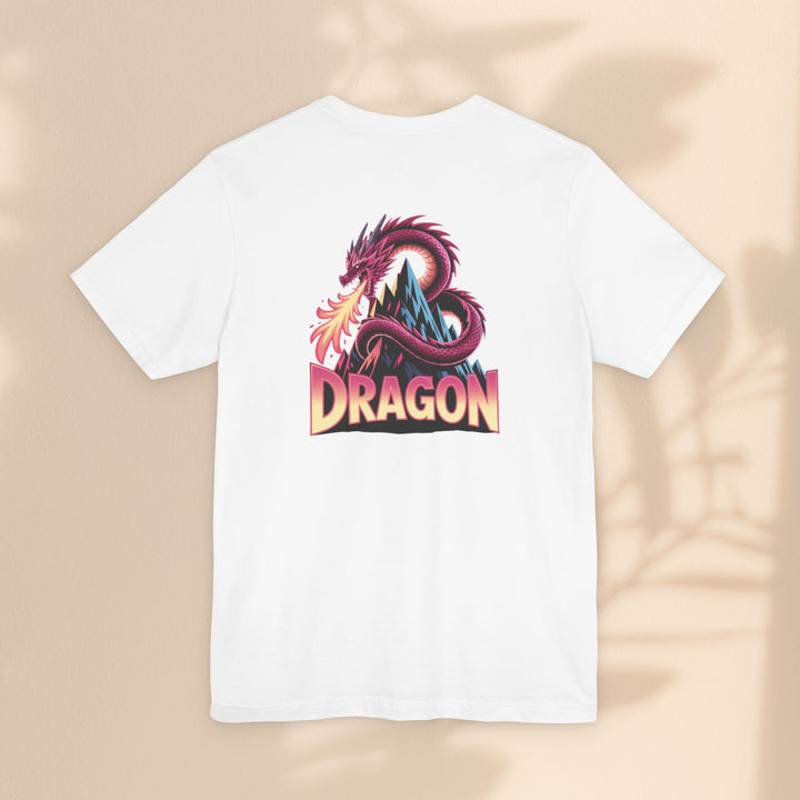 Dragon Graphic Tee, Unisex T-Shirt, Fantasy Shirt, Gift for Gamers, Dragon Lovers Shirt, Casual Wear, Unique Apparel