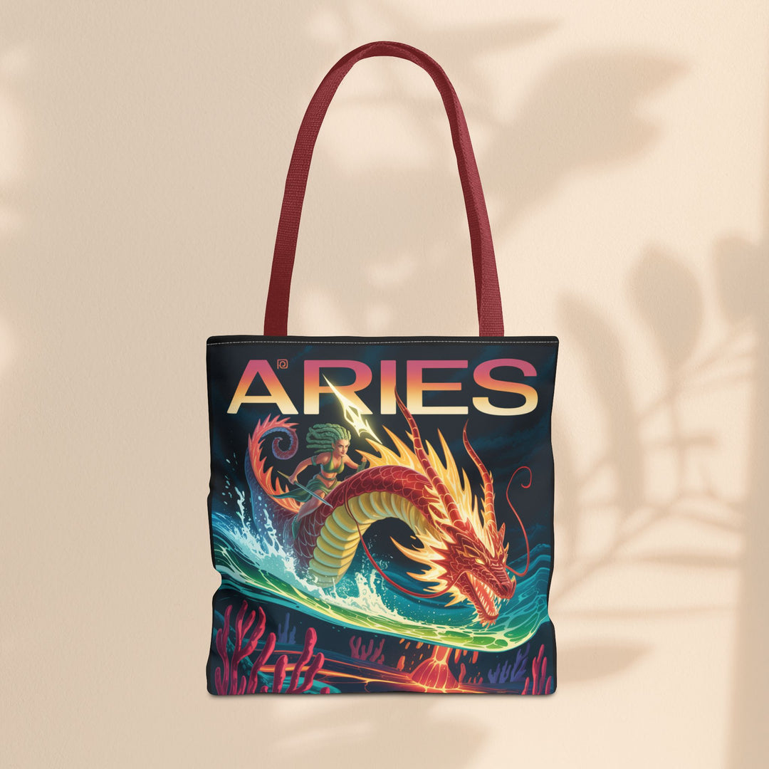 Aries Tote Bag - Perfect for Astrology Lovers, Stylish and Practical, Great for Gifts, Everyday Use, Festivals