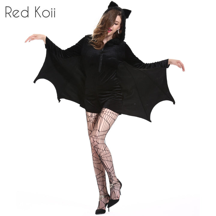 Women’s Bat Vampire Halloween Costume – Gothic Cosplay Outfit