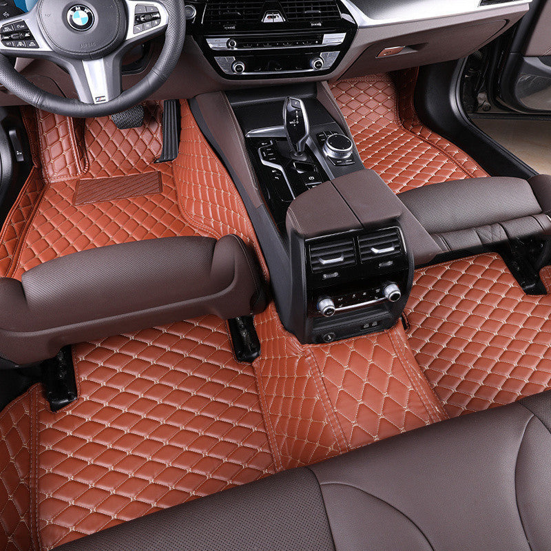 Odorless TPE Car Floor Mats for 5-Seat Vehicles