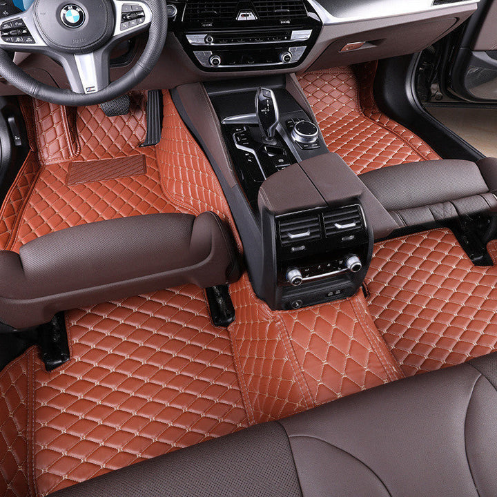 Odorless TPE Car Floor Mats for 5-Seat Vehicles